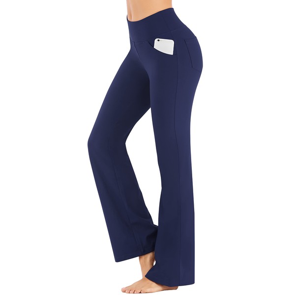 IUGA Bootcut Yoga Pants with Pockets for Women Wide Leg