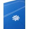 180cm by 90 BLUE POKER CASINO FELT BAIZE LAYOUT -