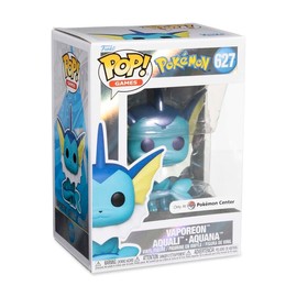 Funko Pop! Games: Pokémon - Vaporeon (Pearlescent Pokémon Center Exclusive) #627