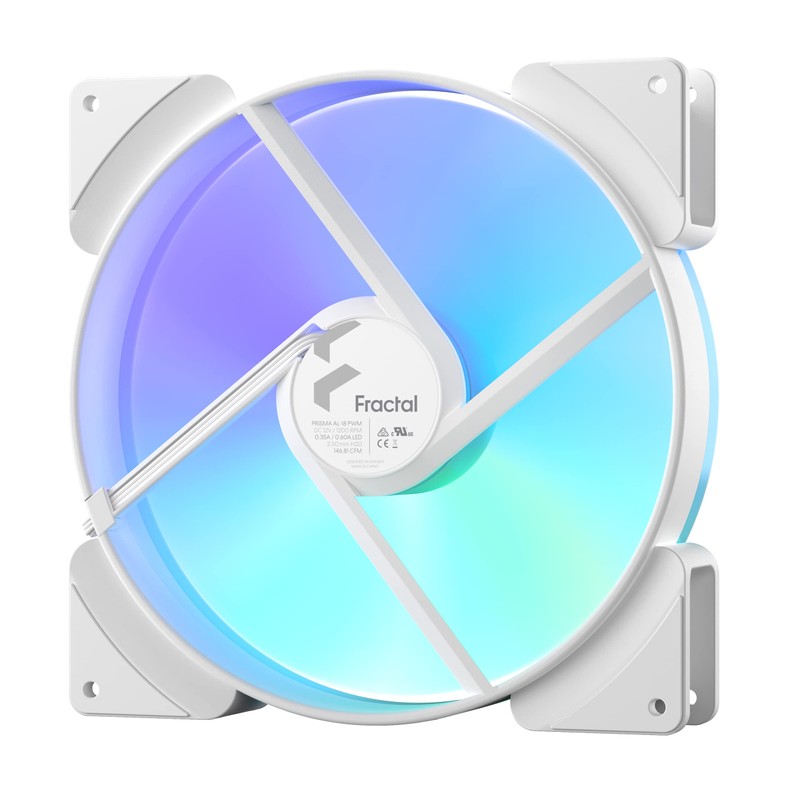 Fractal Design Prisma AL-18 PWM White 180 mm Addressable RGB