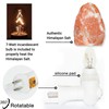 Spantik Pink Himalayan Salt Lamps - Hand Carved, Natural Night