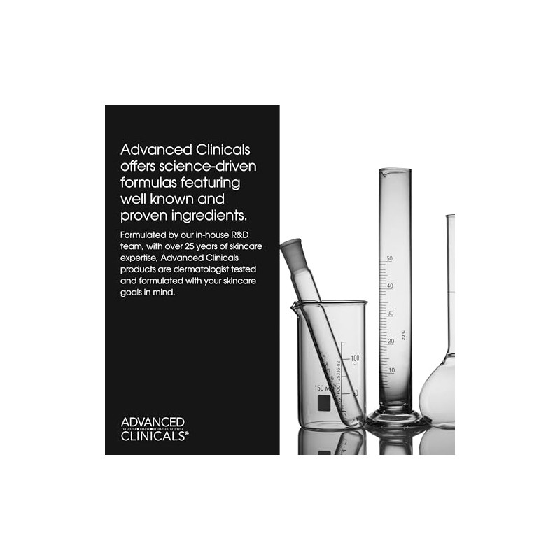 Advanced Clinicals Crema de talón agrietada para pies secos, puntos
