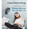 LEMOISTAR 8 Inch Small Wall Mounted RV Fan with Remote