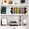 Cat Bookends Desktop Bookshelf Sturdy and Non-Toppling Desktop Organization Office