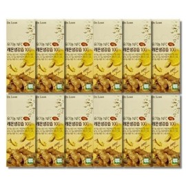 Dr.Lin Organic NFC Lemon Ginger Juice 100 14 packs 12 boxes / 닥터린 유기농 NFC 레몬생강즙 100 14포 12박스