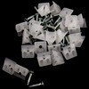 Vandicka 100Pcs Drawer Bottom Sagging Repair Fix Mend Wedges (Plastic)