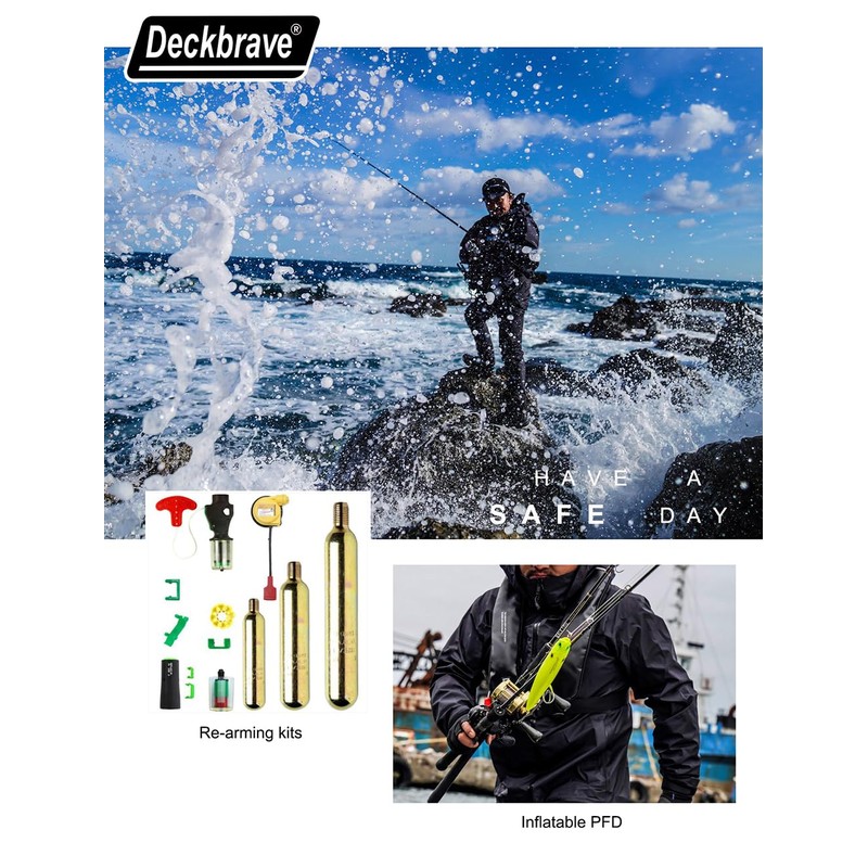 2Pcs/pack USCG Type V Approved Automatic Inflatable Life Jacket Vest