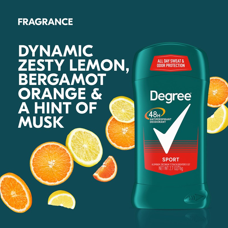 Degree Men Original Antiperspirant Deodorant for Men, Pack of 4,