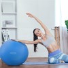 Fitvids Anti-Burst Slip Resistant Exercise Ball with Quick Pump, 2,000-Pound