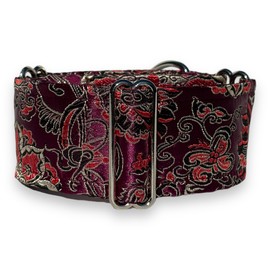 SightHound Gang Extra Soft Martingale Dog Collar for Greyhound Saluki Whippet and Other Breeds with Similar Neck 2" Wide (M 11"-14")