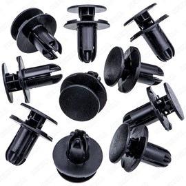 Rexka 10pcs Fender Liner Push-Type Retainer Clip Fastener Compatible with Hyundai Kia 86595-2T500 Accent,Azera,Elantra,Equus,Genesis, Ioniq, Kona,Santa Fe,Sonata,Tucson,Veloster Optima Sedona
