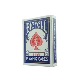 Bicycle 4 Indices Set - Blue Back - Suitable for Right and Left Handed