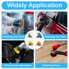 24Pcs Car Polishing Pads for Drill, 3Inch/80mm Car Polishing Kit,