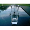 TEQUILA ESPOLON 100% AGAVE TALL SHOOTER SHOT GLASS 4 1/8"