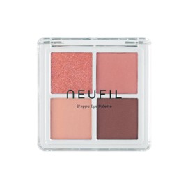 Nefil Neufil Eye Palette 02 Baby Cheek (Baybeek): Juwatto Ruddy Coral