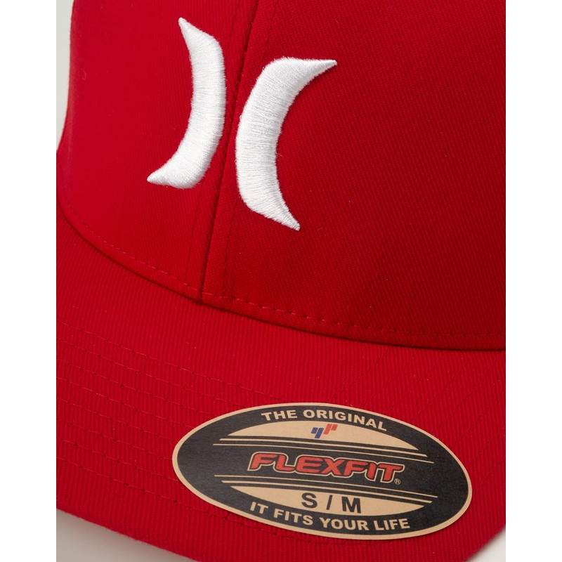Hurley One & Only - Sombrero para Hombre, Rojo -,