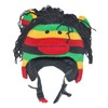 PINK YAK Ski Helmet Cover Rasta Monkey