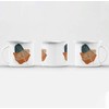 Fabulous Emaillierter Metallbecher 284ml Baumblatt Minimalistisch-rustikaler Stil