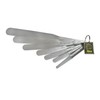 Albion Engineering 958-G01 Streamline Caulk Spatula 7-Piece Set, Оnе Расk,