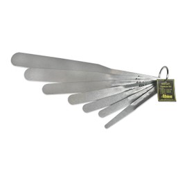 Albion Engineering 958-G01 Streamline Caulk Spatula 7-Piece Set, Оnе Расk, Stainless Steel (Pack of 7)