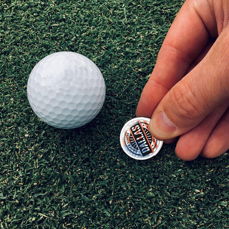 BKR Graphics U-28 Draco Golf Hat Clip with Magnetic Ball