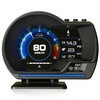 GIGC Car Head-Up Display, Speedometer, Tachometer, GPS+OBD2 Mode Multimeter, Fault