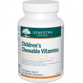 Genestra Children's Chewable Vitamins, 100 Tablets, Natural Orange