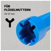 Dönges Toilet Seat Installation Key in Blue | Universal Tool