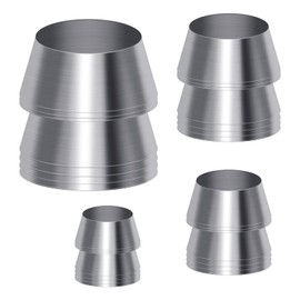 20 Pcs Safety Round Handle Wedges Axe Hand Metal Wedge Hammer Handle Steel Wedge Mauls Handle Wedge Kit for Axe Claw Hammer Sledge (0.31/0.39/0.47/0.55 Inch)