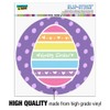 Cute Rainbow Happy Easter Egg Automotive Car Window Locker Circle