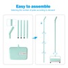 Eyliden Carpet Sweeper, Mini Size Lightweight Hand Push - No