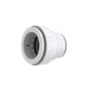 Keeney 96IPK Insta-Plumb 1-1/4 in. Plastic Push-to-Connect Trap Adapter, White