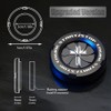 Tybasthe Tybasthe Rotary Push Start Button Cover, Cross Car Accessories