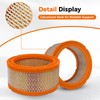 0C8127 Air Filter Compatible with Generac Guardian V-Twin 760cc 990cc