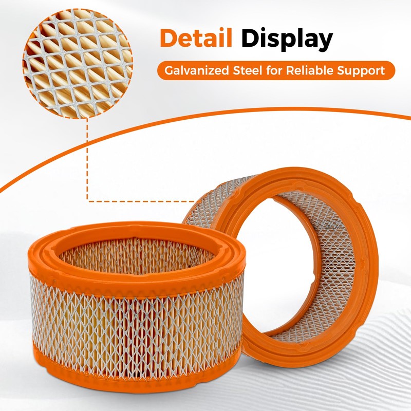 0C8127 Air Filter Compatible with Generac Guardian V-Twin 760cc 990cc