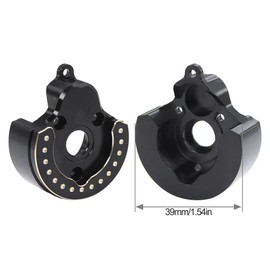 F10 Axle Brass Weights Rear Portal Cover for 1/10 RC Crawler Vanquish VRD VS4-10 Phoenix LCG Upgrade (Rear Portal Cover:191.2g)