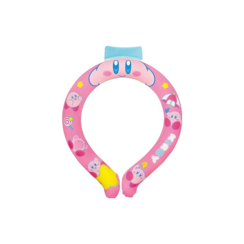 Jays Planning NCL103 Neck Cool Ring, Kirby Star, Colorful Pink,
