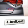 Rear Trunk LIMITED Logo Emblem Badge For Hyundai 2011-16 Sonata