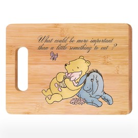 Winnie Bamboo Cutting Board,Winnie Gifts for Adult,Unique Gift Idea for Kitchen & Dining, Durable Wooden Chopping Board with Winnie the Pooh Design, Perfect for Home & Kitchen Accessories