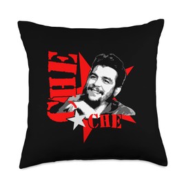 Ernesto Che Guevara Revolution Guerrilla Fighter Throw Pillow