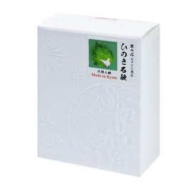 Kyoto Shabonya Handmade Additive-Free Facial Wash Soap, 3.2 oz (90 g) (Hinoki) [Box Shipped Folded]