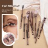 13pzs Brochas Maquillaje Profesional Con Bolsa De Cosméticos