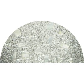 AUTOTECH PARK Precut Custom Arched Window Film, Texture Design, up to 64 inches Diameter and 33 inches Height