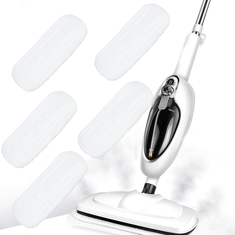5PCS Microfiber Mop Pads Reusable Mop Head Cleaning Pads Replacement