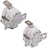 SPARES2GO Heating Thermostats Kit for Ignis AWL200 AWL230 Dryer (Pack