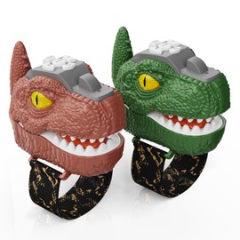 Dinosaur Walkie Talkies for Kids, Adjustable Volume, 500m Range, Outdoor Adventure Toys for Boys & Girls 3-12 Years Old