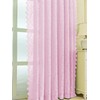 F-CHU Pink Net Curtains for Windows 72 drop Voile Curtains
