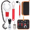 Swpeet 7Pcs Bicycle Repair Tool Assortment Kit, 3 in 1