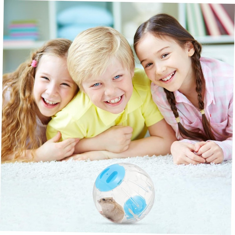 Hamster Ball Transparent Roller Fitness Exercise Rotating Wheel Color Cover
