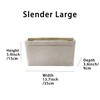 Purse Organizer Insert Suede Bag Organizer Handbag Tote Shaper Suede